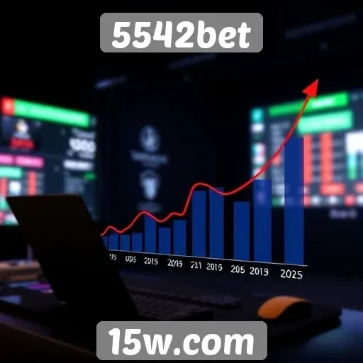 Estatísticas de crescimento do 5542bet em 2025